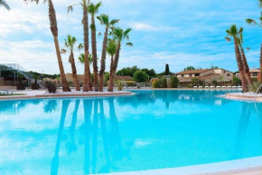 Maison avec piscine chauffée de Pâques à la toussaint TAMARIS accès animation & parc aquatique DE juin à fin septembre